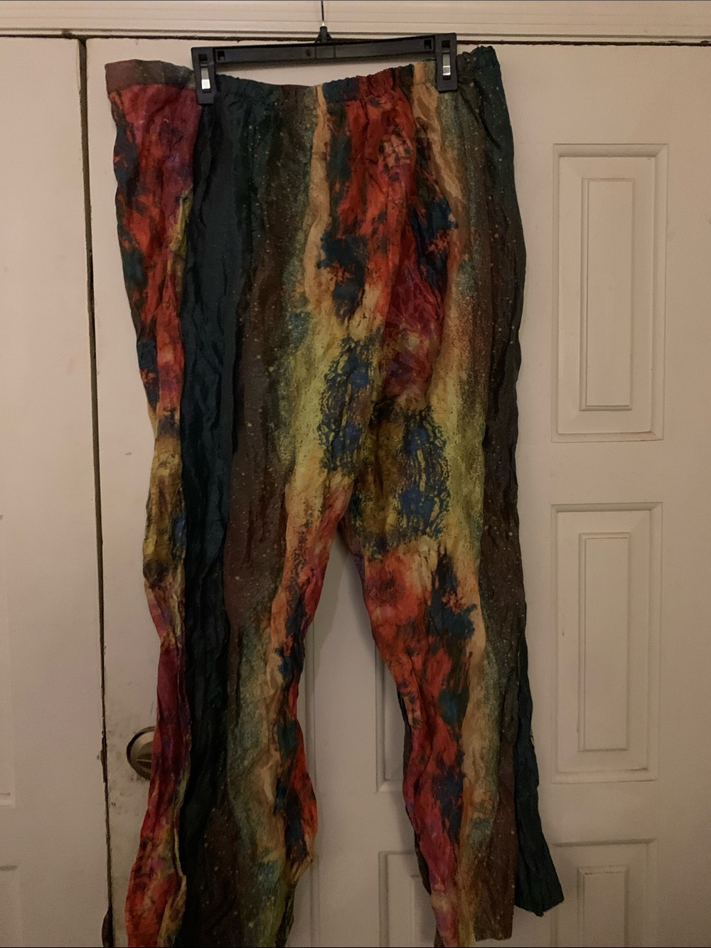 bryn Walker Multicolor Metallic Stripe Wide-Leg Pants - Picture 4 of 5